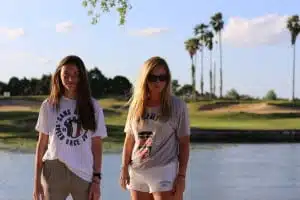SansRival - two women wearing t-shirts