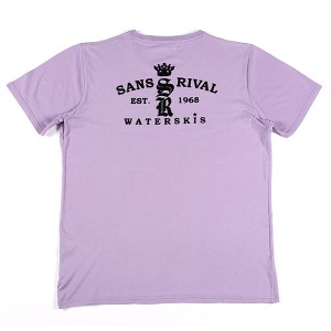 SansRival - t-shirt - waterskis - king - color lila - back