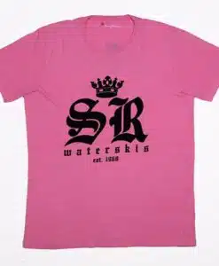 SansRival - t-shirt - waterskis - king - color pink