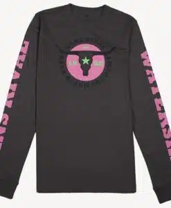 SansRival - shirt - long sleeve - waterskis - bull - race rider academy - color black