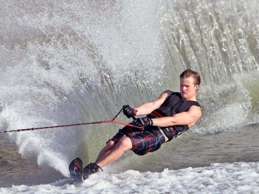 SansRival - water skiing - pro vest - handle - waterski - water sports