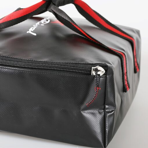 SansRival - toolbag - size M - square - watersport - accessory - color black red - detail